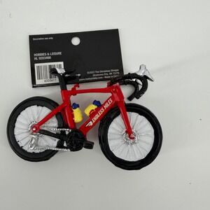 Red Endless Miles BMX Bike Miniature Ornament Decorative Use Only NEW